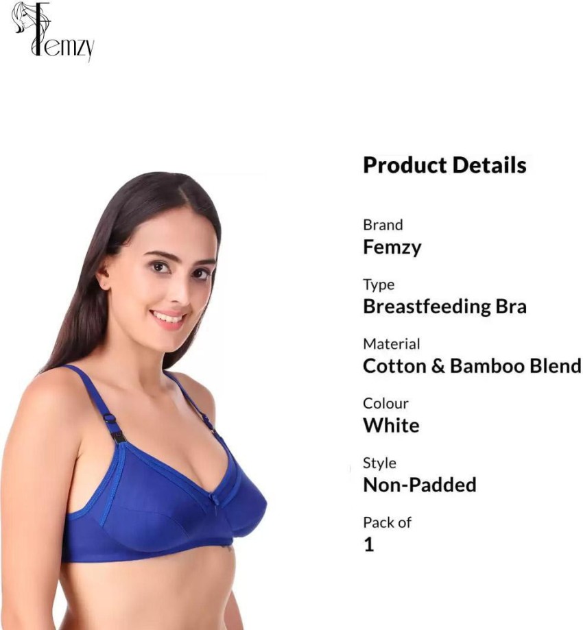 Buy Femzy by Healofy Comfortable Cotton Non Padded Full Coverage