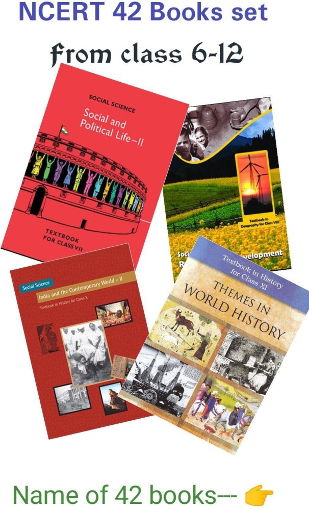 NCERT Books Set UPSC /IAS/ Civil Services Exam (English, 50% OFF