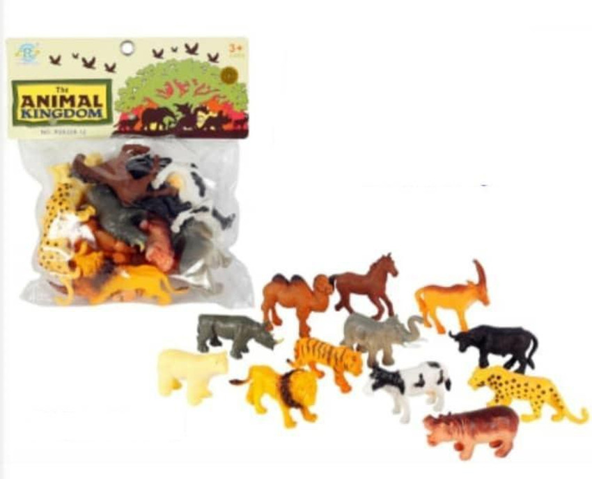 TEMSON Animal Set Toys for Kids Animal Kingdom Toy, Wild Animal Figures Play Set Toys for Kids, Boys (12 Pcs) - Animal Set Toys for Kids Animal Kingdom Toy, Wild Animal Figures TEMSON Animal Set Toys for Kids Animal Kingdom Toy, Wild Animal Figures Play Set Toys for Kids, Boys (12 Pcs) - Animal Set Toys for Kids Animal Kingdom Toy, Wild Animal Figures