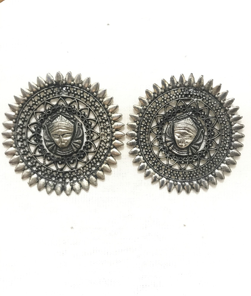 Flipkartcom  Buy anadi sales Golden square earrings Crystal Metal Jhumki  Earring Online at Best Prices in India