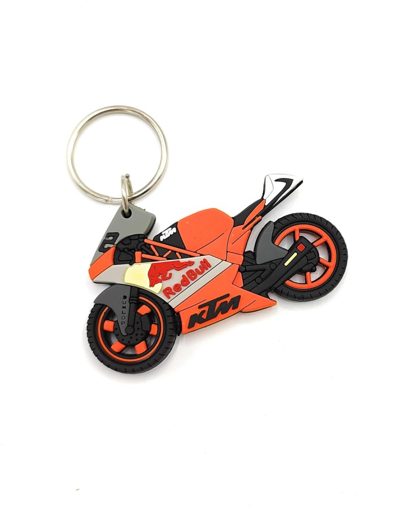 NEW Motor Bike Rubber Keychain Key Ring  For KTM DUKE 