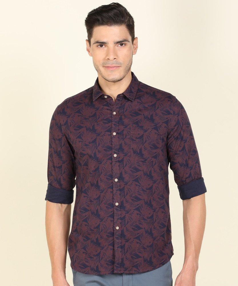 FLYING MACHINE Men Floral Print Casual 