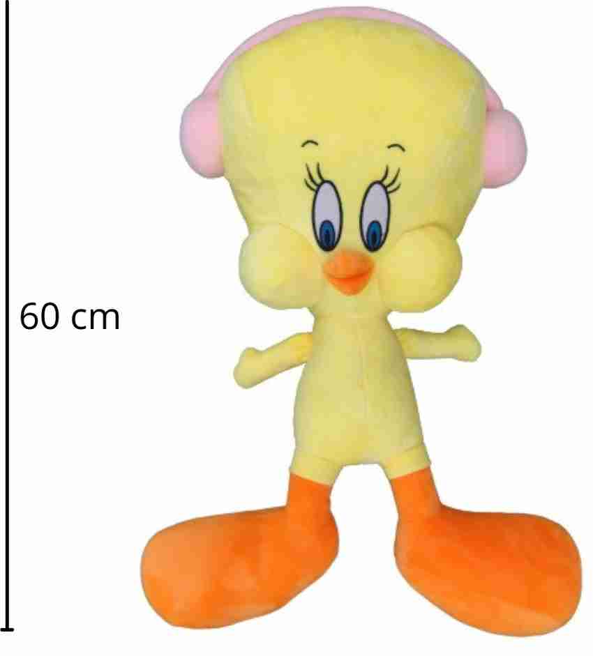 Lil'ted Cartoon Character Tweety Bird with headphones Stuffed Soft ...