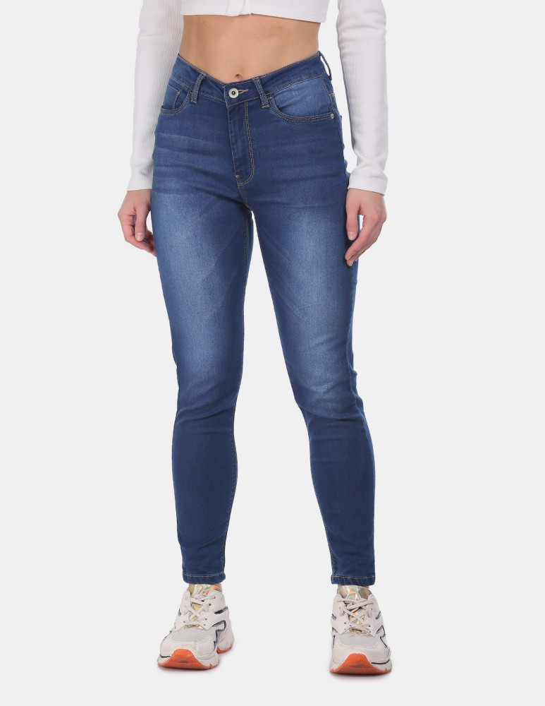 Buy Flying Machine Women High Rise Slim Fit Jeans 