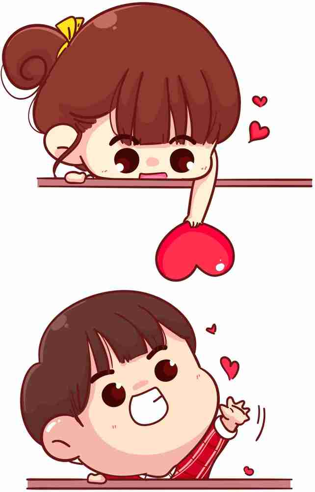 SUDARSHAN STICKER 95 cm Cute cartoon girl gives her heart to boy wall sticker (PVC Vinyl 95 cm X 60 cm) Self Adhesive Sticker Price in India - Buy SUDARSHAN STICKER 95 SUDARSHAN STICKER 95 cm Cute cartoon girl gives her heart to boy wall sticker (PVC Vinyl 95 cm X 60 cm) Self Adhesive Sticker Price in India - Buy SUDARSHAN STICKER 95