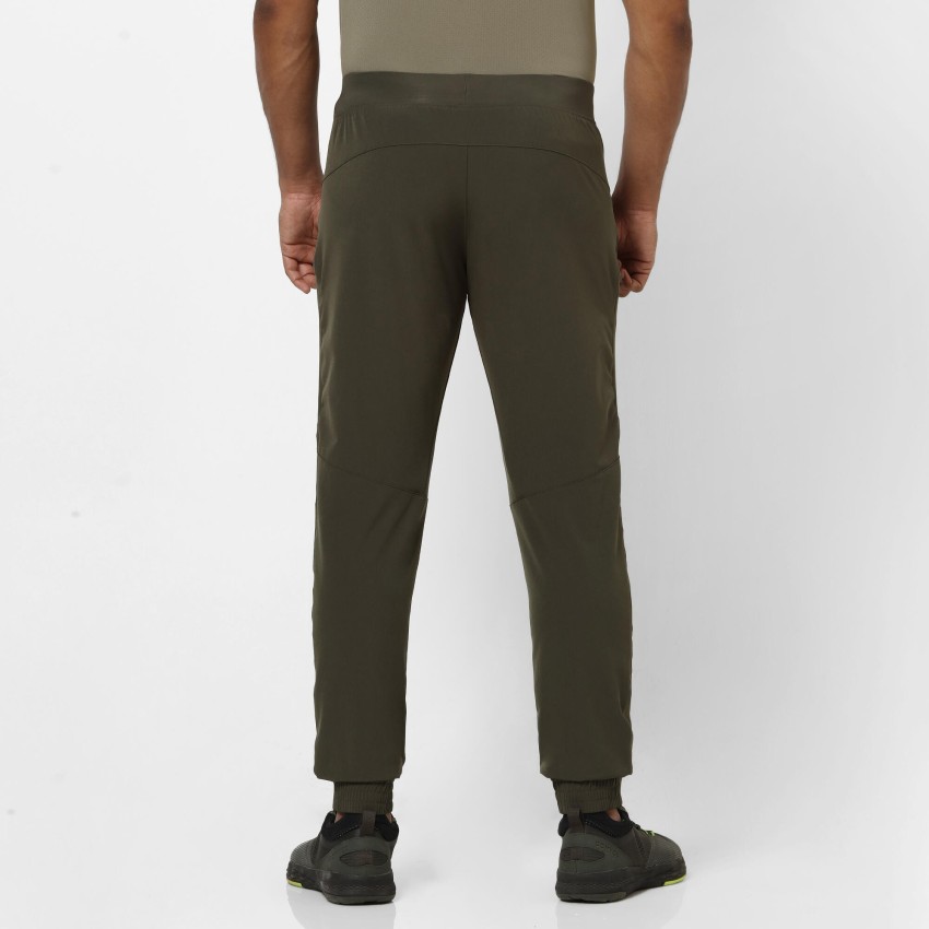 Buy Men Recycled Polyester SlimFit Gym Trousers  Khaki Online  Decathlon