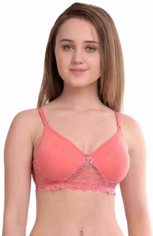 New Care cotton fabric Women Full Coverage Lightly Padded Bra - Buy New  Care cotton fabric Women Full Coverage Lightly Padded Bra Online at Best  Prices in India