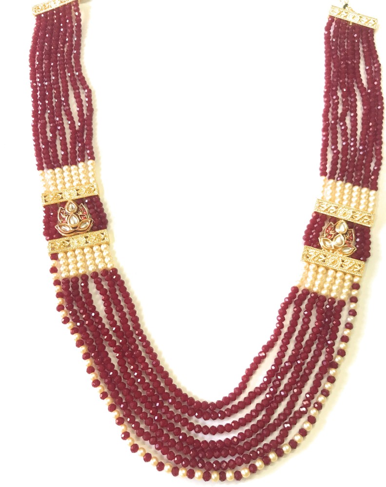 Ruby beads hot sale mala designs