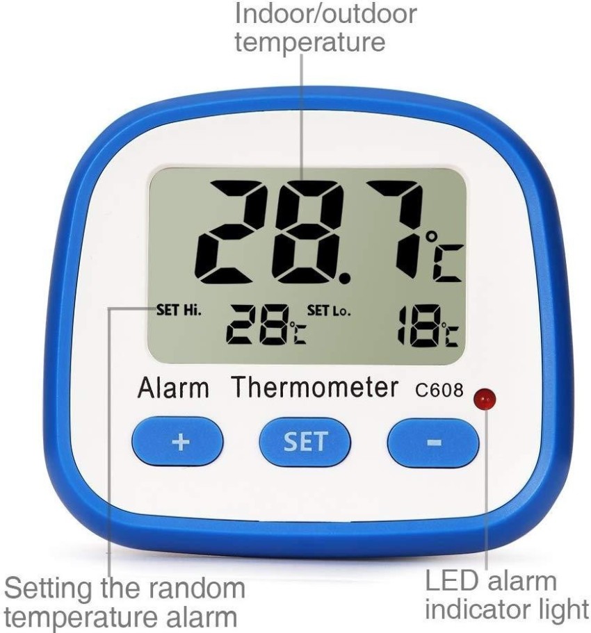 Divinext Digital Thermometer Electronic Temperature Meter with External  Sensor Probe Aquarium Thermometer Price in India - Buy Divinext Digital  Thermometer Electronic Temperature Meter with External Sensor Probe  Aquarium Thermometer online at