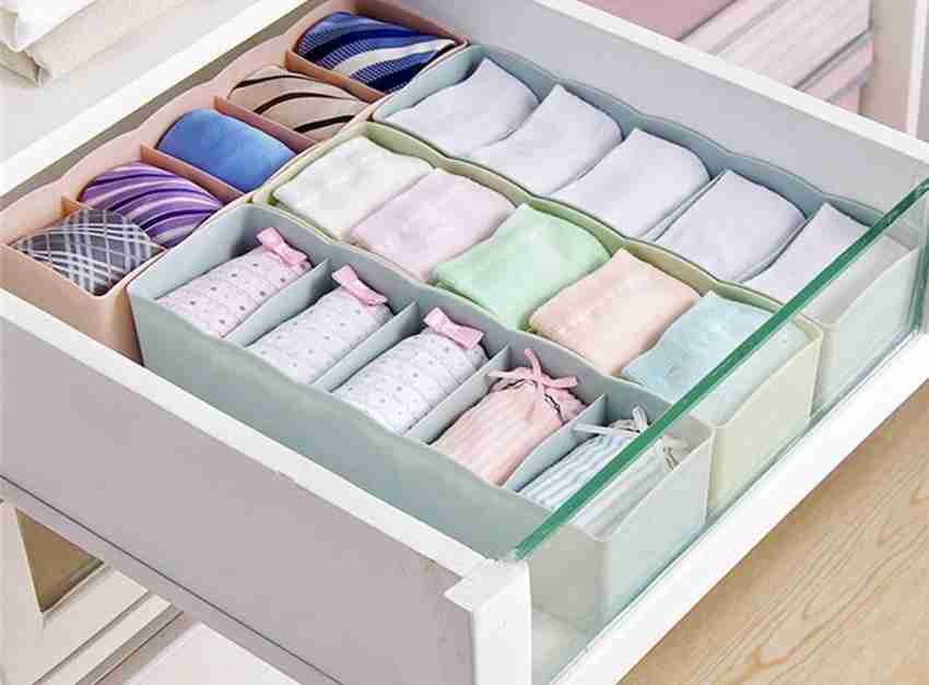 JD FRESH 4 Pieces Clothes Organizer For Wardrobe Cupboard Organizer For  Clothes Drawer Divider Price in India - Buy JD FRESH 4 Pieces Clothes  Organizer For Wardrobe Cupboard Organizer For Clothes Drawer Divider online  at