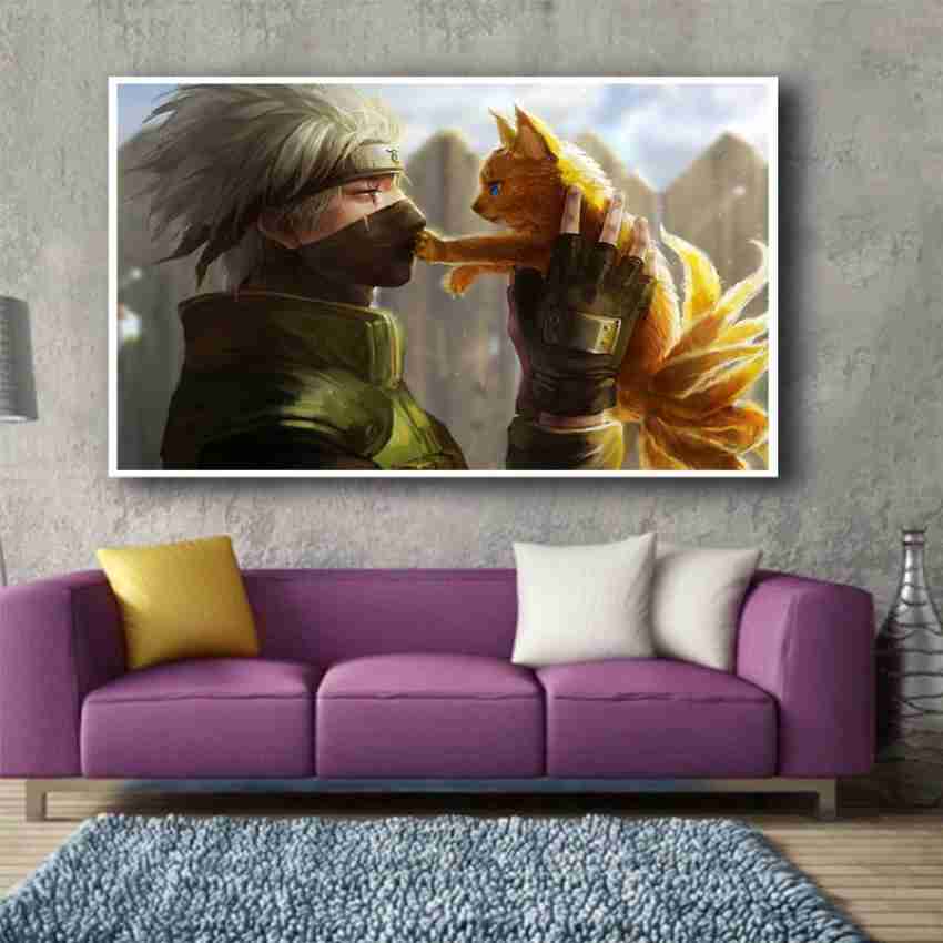  Kakashi Hatake Naruto Drawings Kakashi Hatake Anime Art Poster  Decorative Painting Canvas Wall Art Living Room Posters Bedroom Painting  20×30inch(50×75cm) : לבית ולמטבח