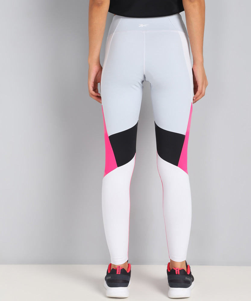 REEBOK Color Block Women Grey Tights - Buy REEBOK Color Block Women Grey  Tights Online at Best Prices in India | Shopsy.in
