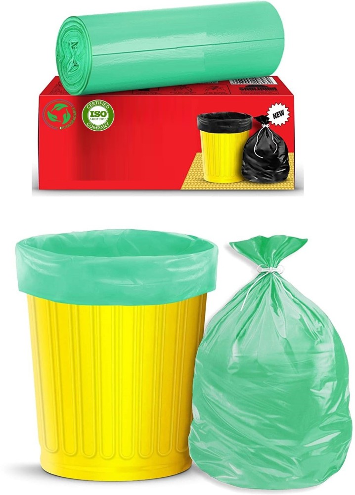 Buy Mitzvah Premium Quality Biodegradable Garbage/Dustbin/Trash Bags Medium  19 x 21 Inches - Pack of 4 (120 Bags) Online at Best Prices in India -  JioMart.