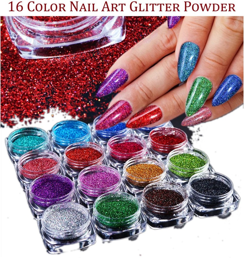 French Style Simple Blue Glitter Powder Star False Nails  China False Nails  and Press on Nails price  MadeinChinacom