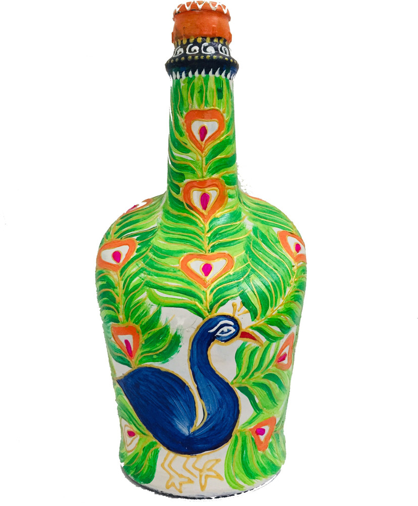 Discover more than 155 decorative glass bottles online india latest