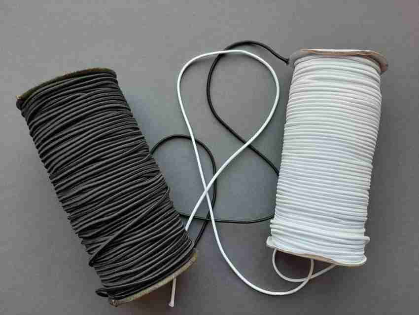 Aakriti Elastic Thread and Cord Black Elastic Price in India - Buy