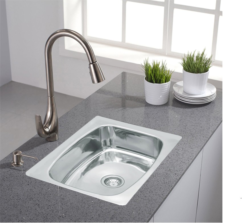 Prestige Single Oval Bowl Drain Board Kitchen Sink