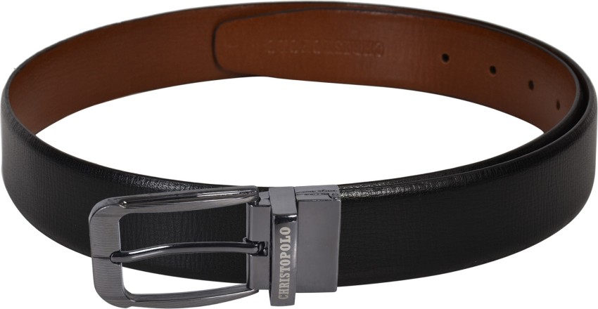 Kenneth Cole Men's 35mm Reversible Belt - Tan/Black