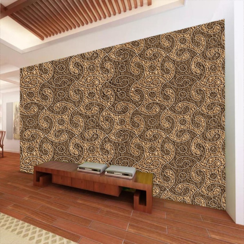 Brown Beige Fabric Wallpaper and Home Decor  Spoonflower