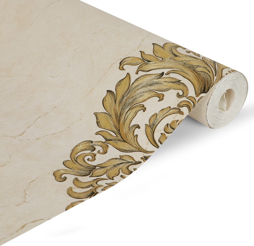 Baroque Damask by Galerie  Gold Cream  Wallpaper  Wallpaper Direct