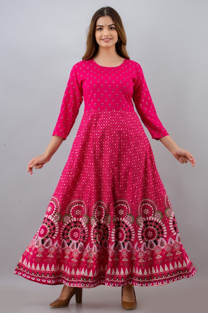 ftdiva anarkali gown