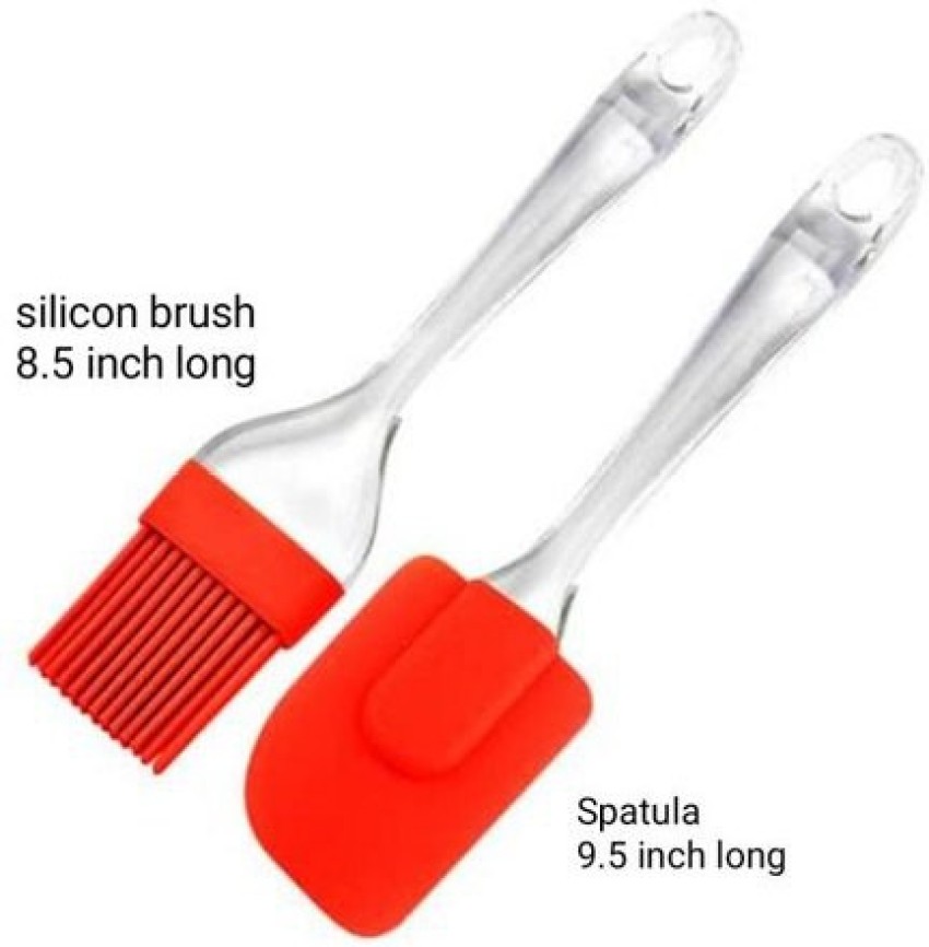 HomeFast Mini Silicone Spatula & Silicone Brush, Heat-Resistant Jar Scraper  for Cooking Rubber Spatula Price in India - Buy HomeFast Mini Silicone  Spatula & Silicone Brush