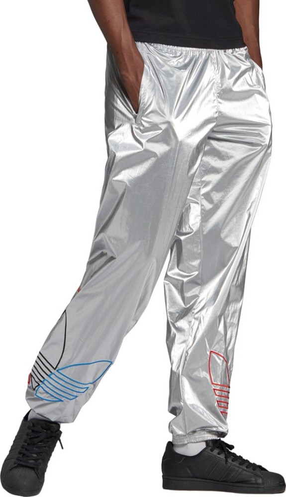 Charming Dark Silver Formal Lycra Pants