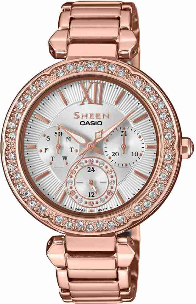 CASIO SHE-3061PG-7AUDR Sheen ( SHE-3061PG-7AUDR ) Analog Watch 