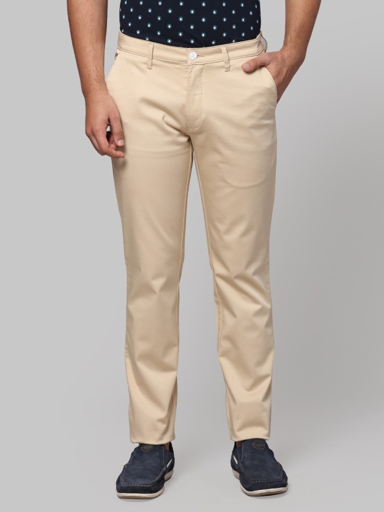 Buy Next Look Men Grey Slim Fit Solid Formal Trousers online  Looksgudin