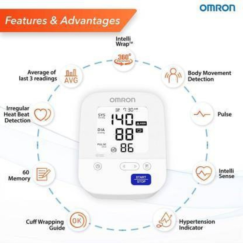 Omron Hem-7156 Automatic Blood Pressure Monitor