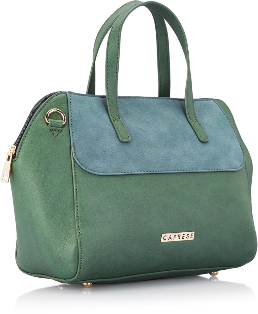 Caprese Women Green Satchel