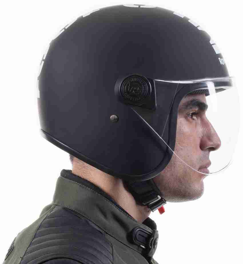 royal enfield helmet black