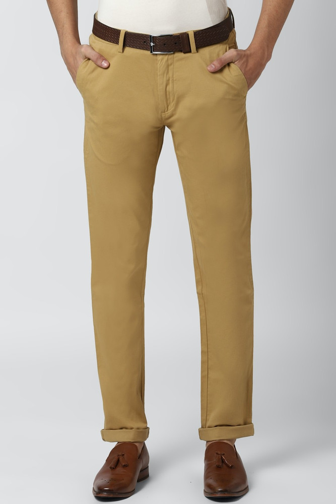 PETER ENGLAND Slim Fit Men Khaki 