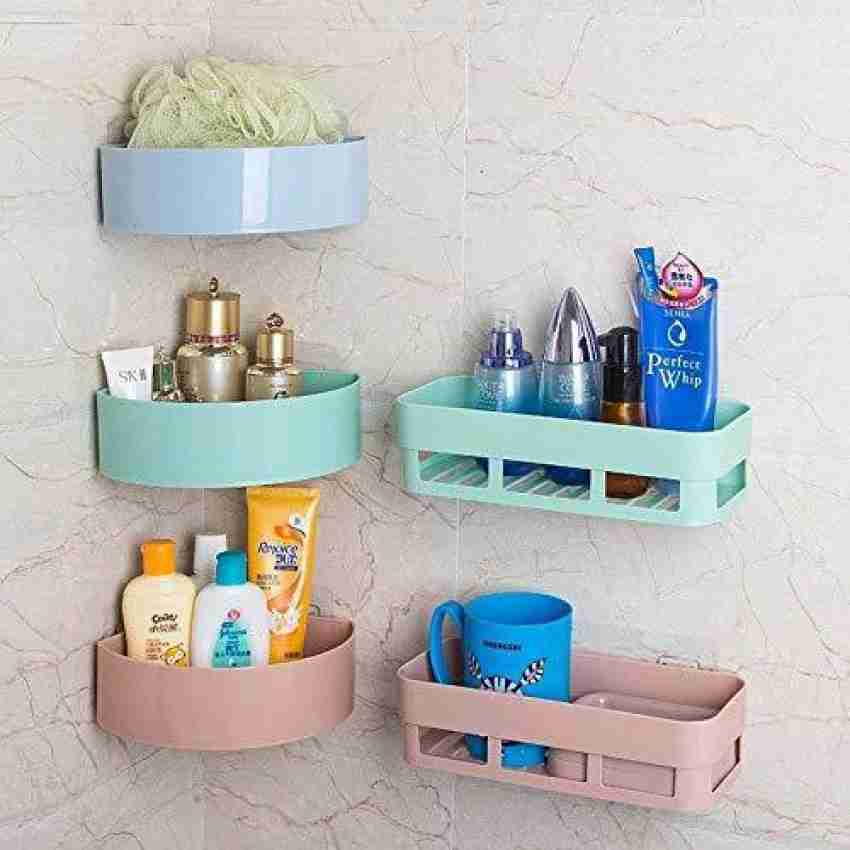 Vodzy 8 Bathroom Shelf and Soap Dish Combo (4 Bathroom Shelves+ 4 Soap Dish  Holder) Plastic Wall Shelf Price in India - Buy Vodzy 8 Bathroom Shelf and  Soap Dish Combo (4