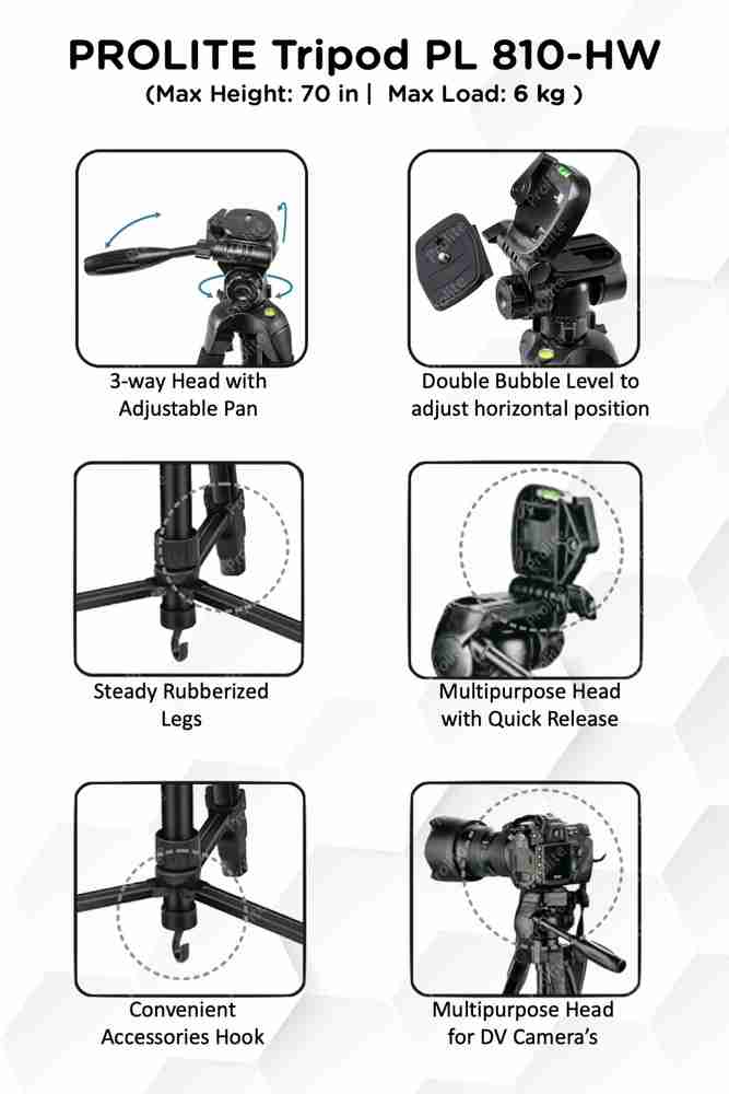kobratech 70 inch tripod