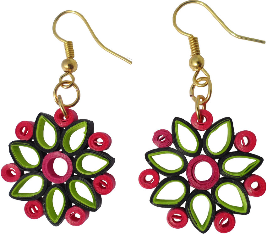 Discover 161+ paper quilling earrings new designs seven.edu.vn