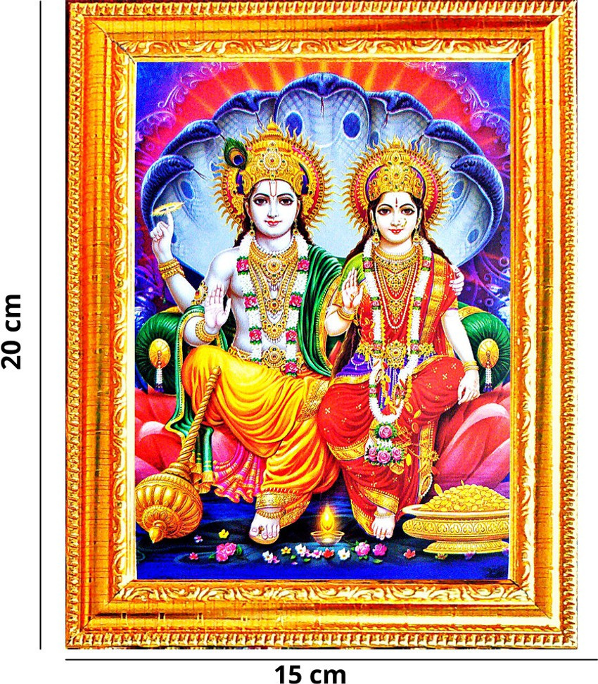 SUNINOW LORD VISHNU LAXMI JI | RELIGIOUS PHOTO FRAME Religious ...