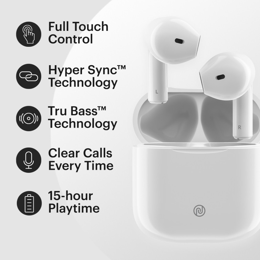 noise air buds mini control