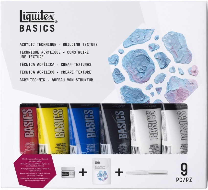 Liquitex Basics Acrylic 5 x 75ml Mediums Set
