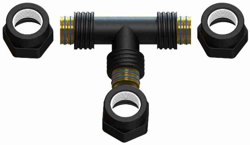 Kitec Multilayer Composite Pipe Fitting Ideal for hot Water, Equal Tee with  Lifetime Guarantee 3-Way Tee Pipe Joint Price in India - Buy Kitec  Multilayer Composite Pipe Fitting Ideal for hot Water,