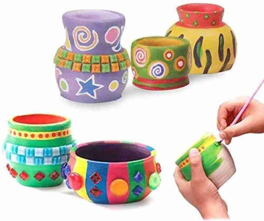 Pottery Wheel Clay Pot Making Machine Game with Colors and