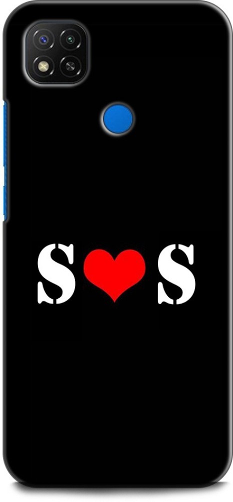 Afterglow Back Cover for Mi Redmi 9 S S, S LOVES S, S NAME, LETTER,  ALPHABET, SS LOVE, HART - Afterglow : 