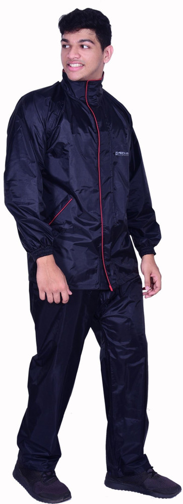 Peet \u0026 Joe Rainwear Solid Men Raincoat 