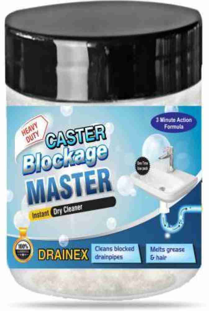 CASTER DRAINEX Drain Blockage Sink & Pipes Cleaner Powder