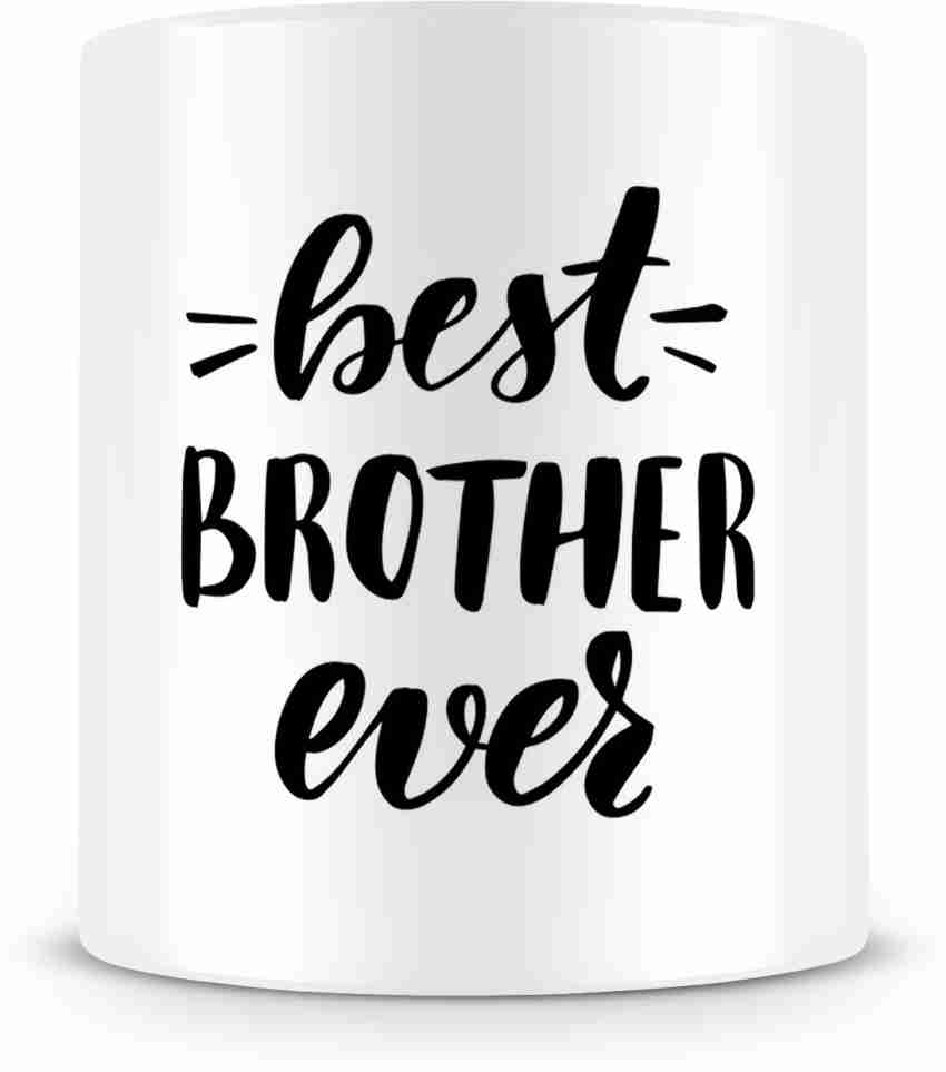 Flex India Rakshabandhan Gifts for Best Brother Ever Quote Coffee ...