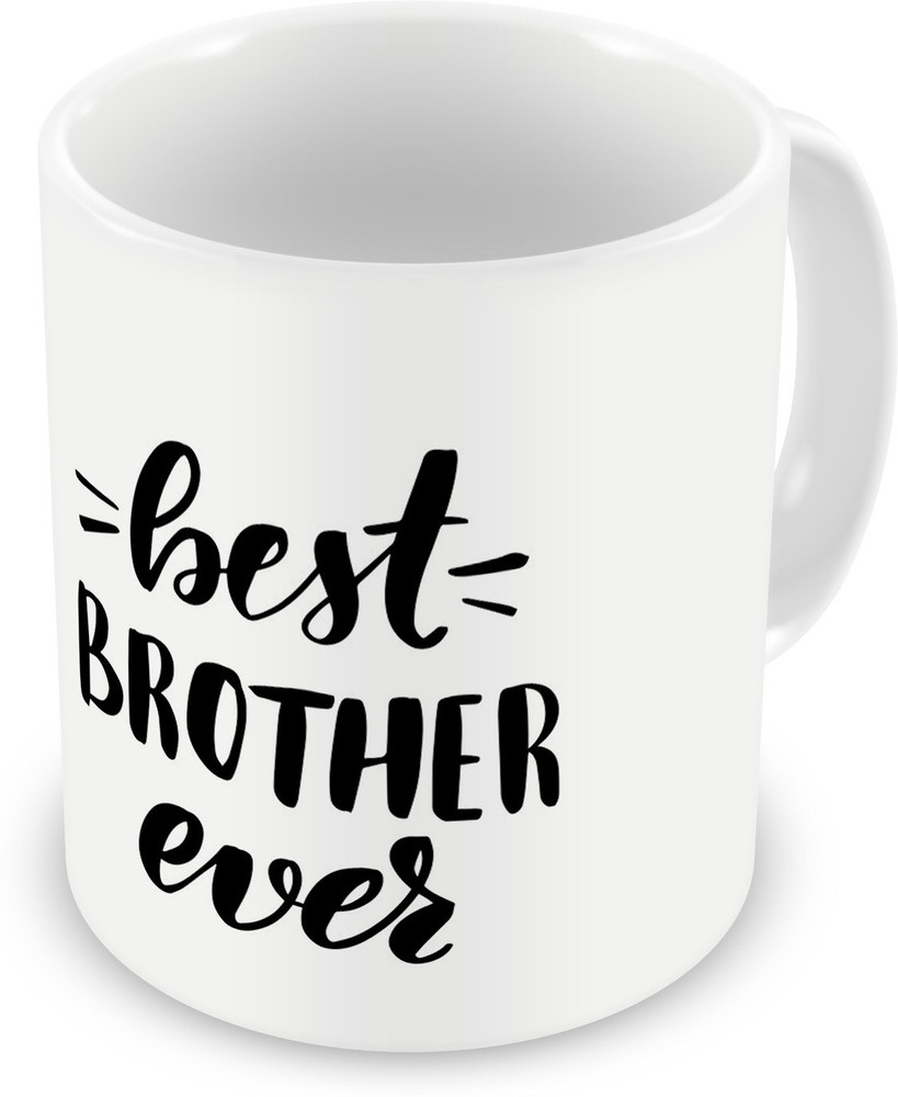 Flex India Rakshabandhan Gifts for Best Brother Ever Quote Coffee ...