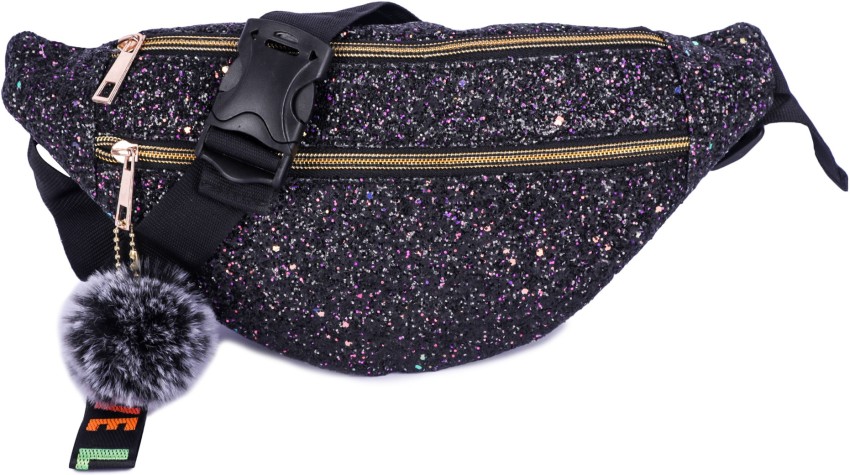 Keekos Stylish Fanny Packs for Women Girls PU Leather Belt Bag Waist Pack  with Adjustable Belt for Running Travel Hiking Outdoor Festival WAIST BAG  Purple - Price in India