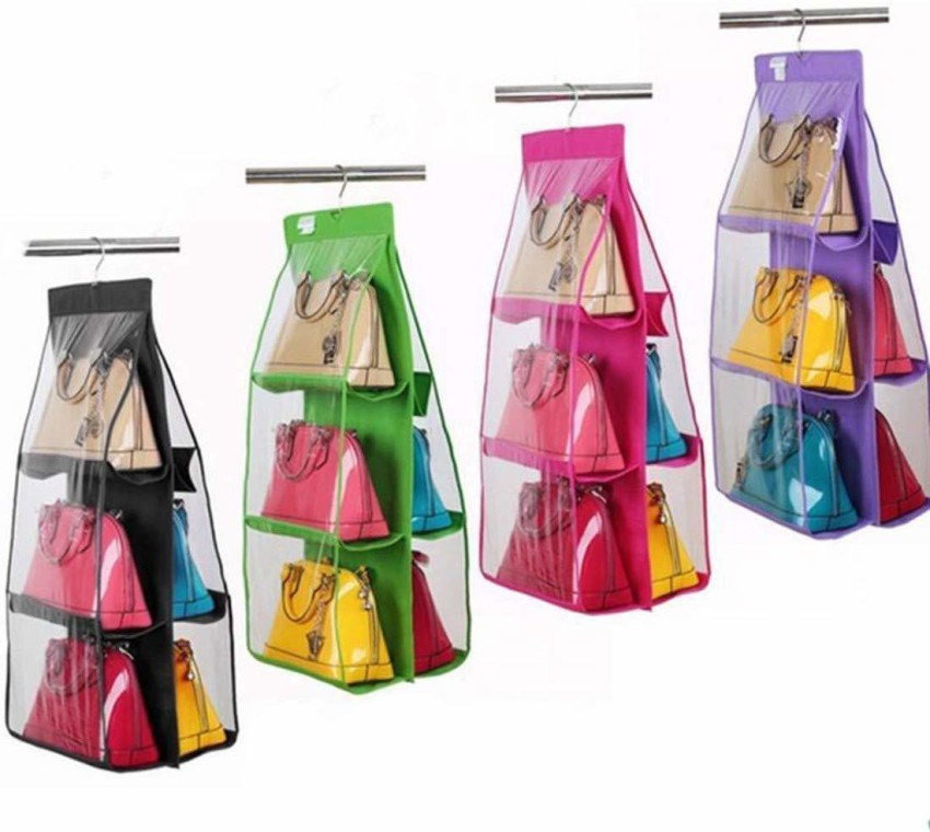 1pc Space Saving Bag Organizers, Multi-Layer Hanging Handbag Purse  Organizer Handbag Organizer Hanging Purse Storage Holder for Closet