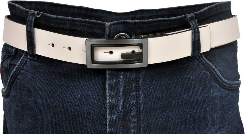 Designer Belt White Men, Designer White Belt G