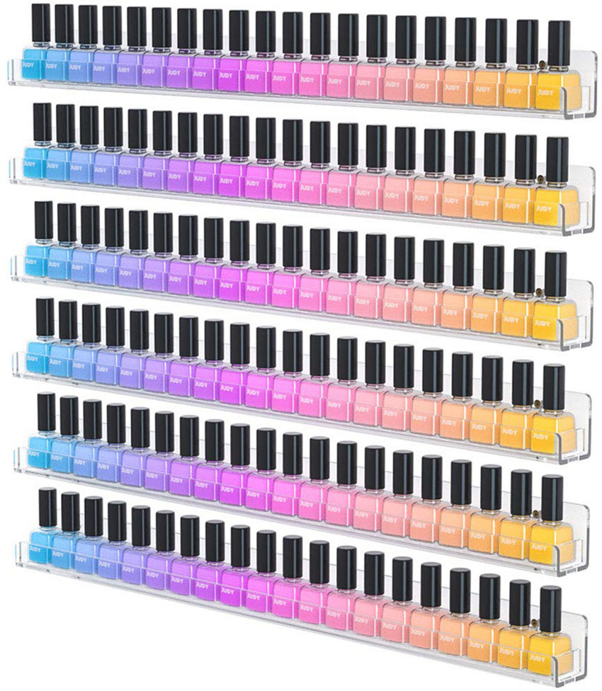 Aggregate more than 164 clear nail polish rack latest noithatsi.vn